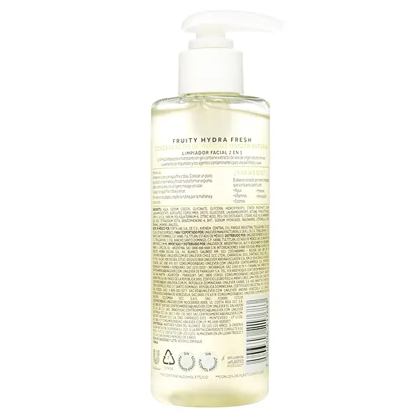 Ponds Gel Limpieaza Facial 2 En 1 Hydra Fresh Aloe