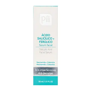 Serum Facial Ácido Salicílico + Ferúlico Pili