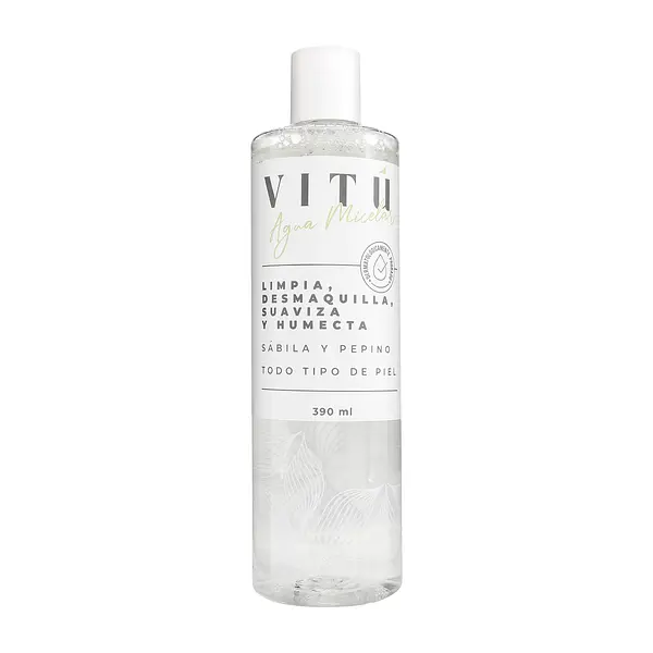 Agua Micelar Sábila Y Pepino Vitú