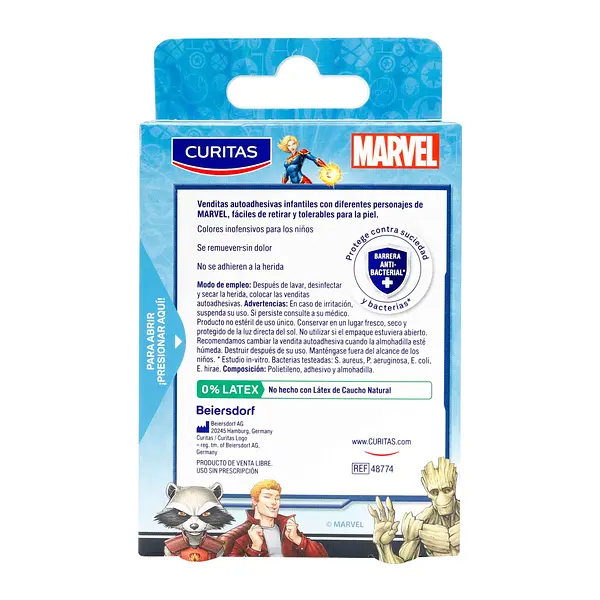 Curas Kids Marvel Avengers