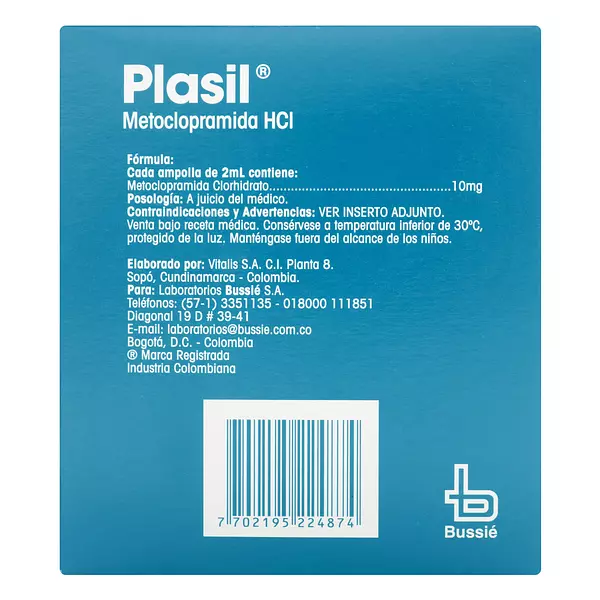 Plasil 10 Mgs