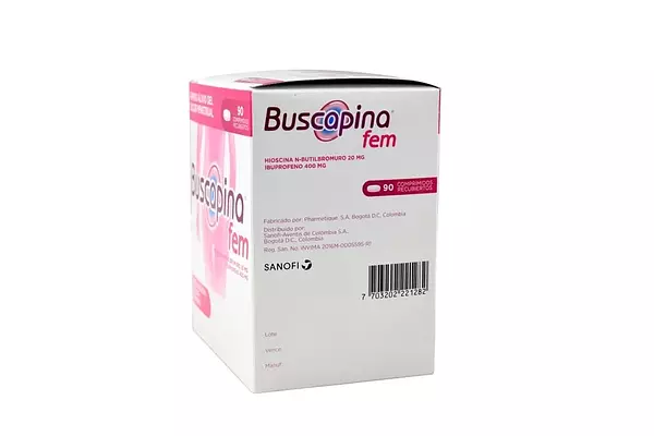 Buscapina Fem 400mg+20mg