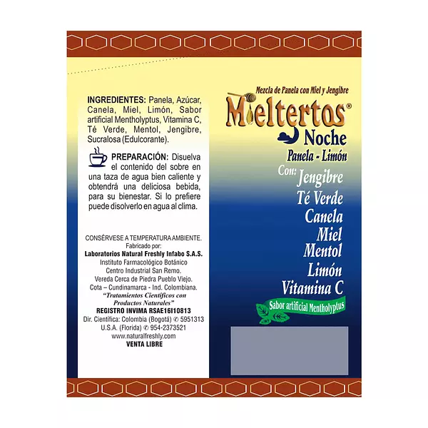 Mieltertos Noche Bebida Caliente