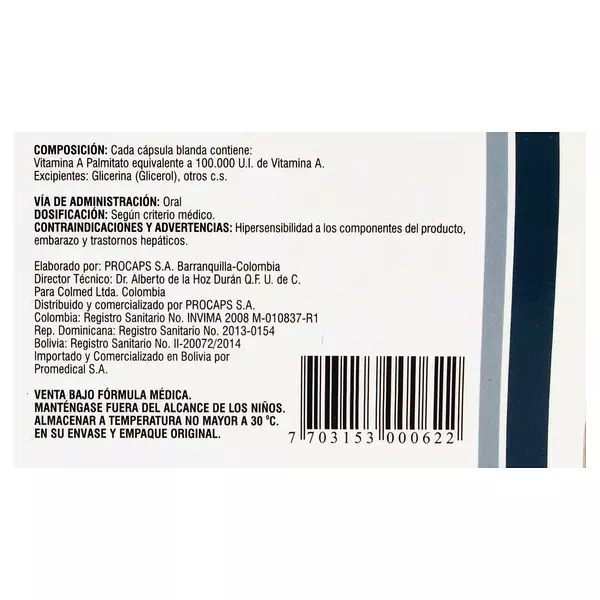 Retiblan 100 Mg