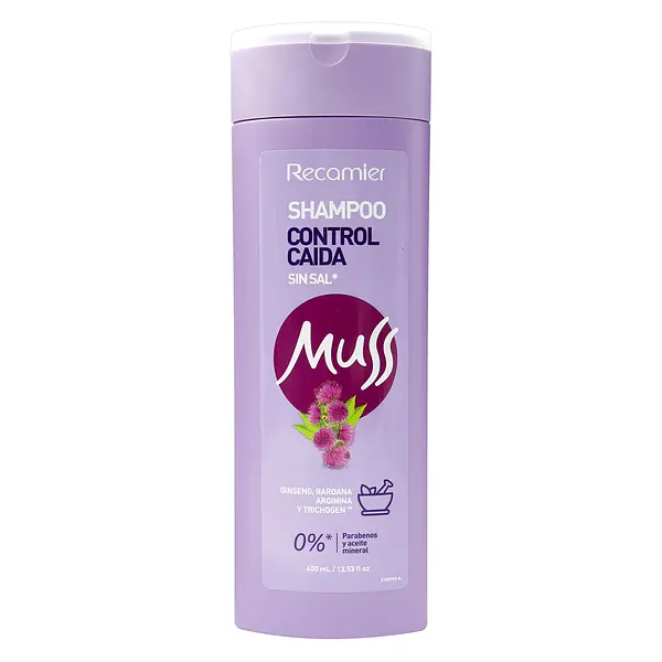 Shampoo Muss Control Caída