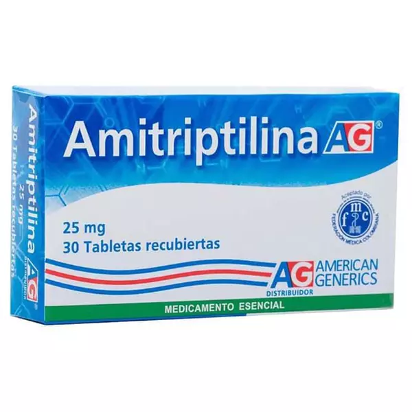 Amitriptilina 25 Mg