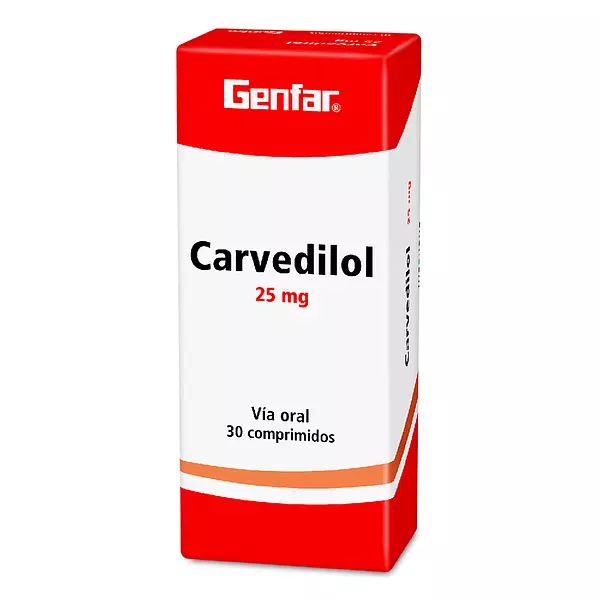 Carvedilol 25 Mg