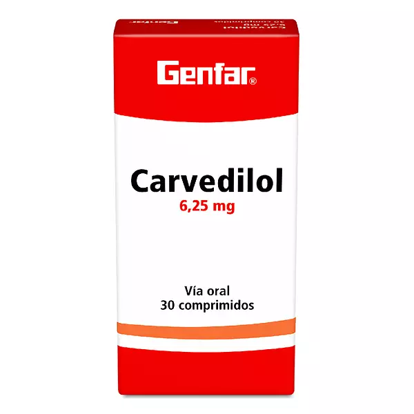 Carvedilol 6.25 Mg