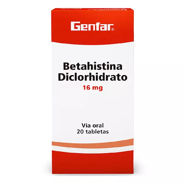 Betahistina 16 Mg