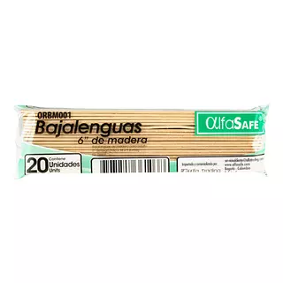 Bajalenguas Alfasafe