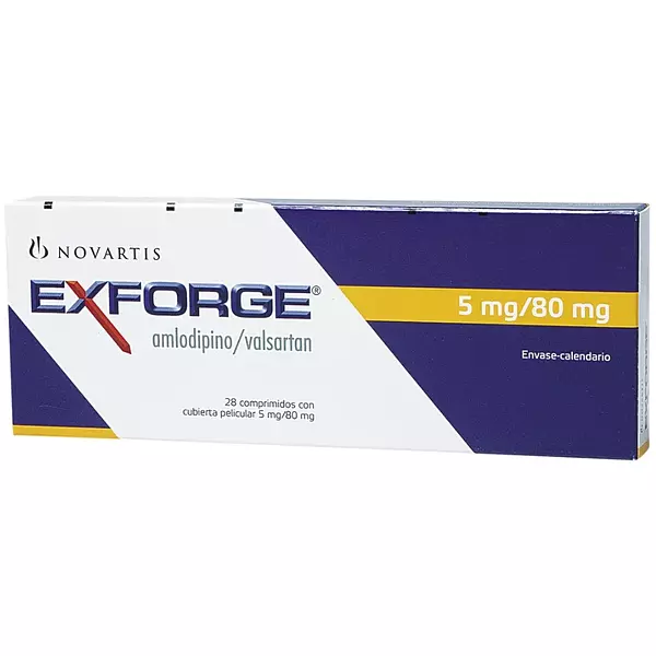 Exforge 5 Mg/ 80 Mg