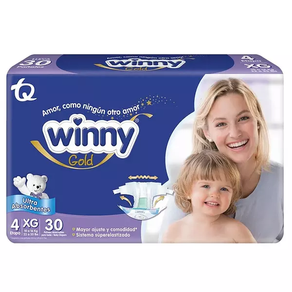 Pañales Winny Gold Etapa 4