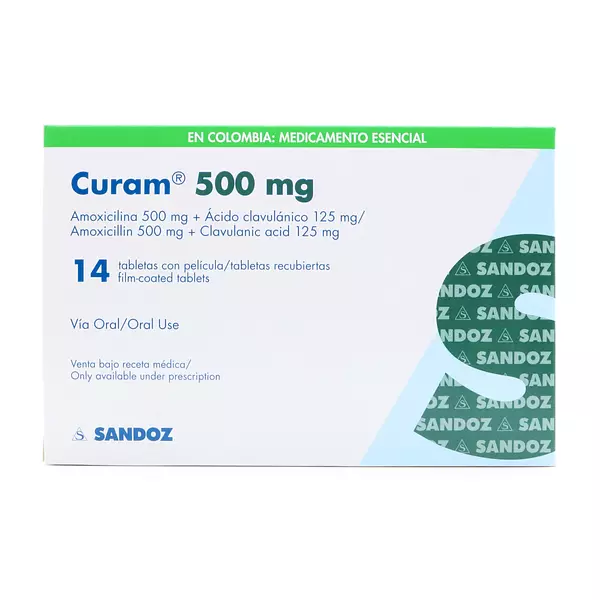 Curam 500 Mg + 125 Mg