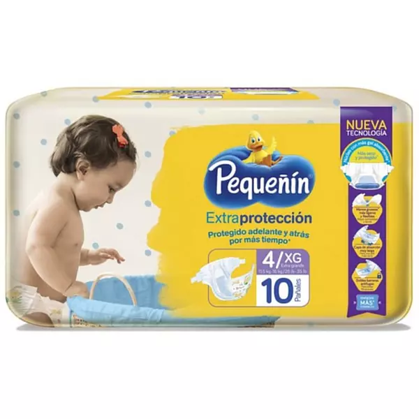 Pañales Pequeñin Extraprotección Etapa 4