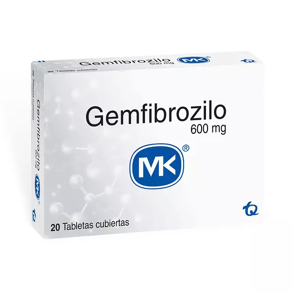 Gemfibrozilo 600 Mg