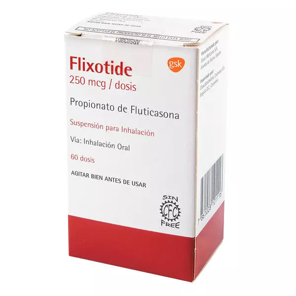 Flixotide Inhalador 250 Mc