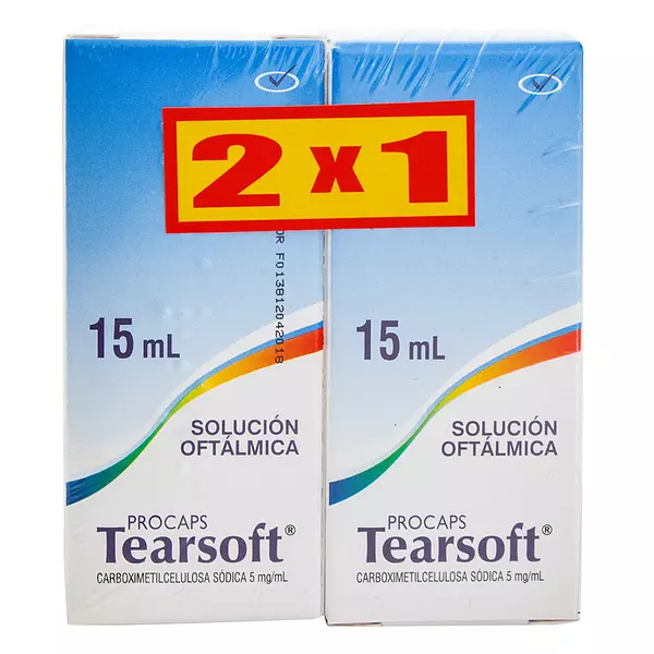 Tearsoft Solución Oftalmica