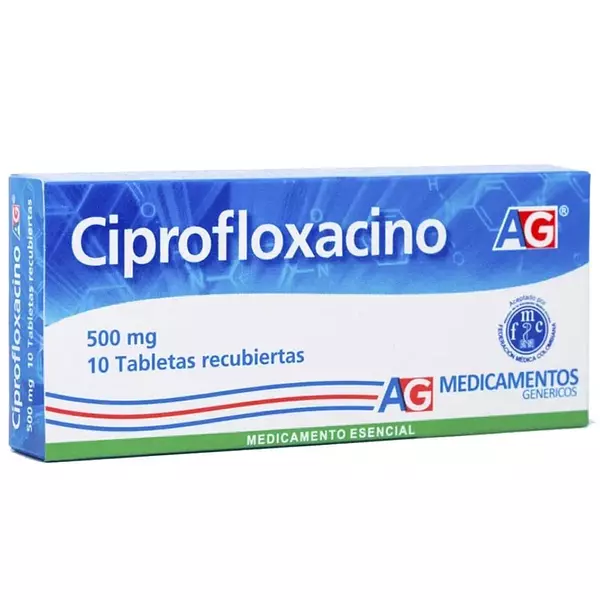 Ciprofloxacino 500 Mg