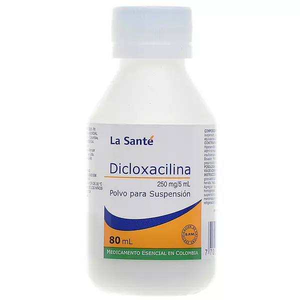 Dicloxacilina 250 Mg