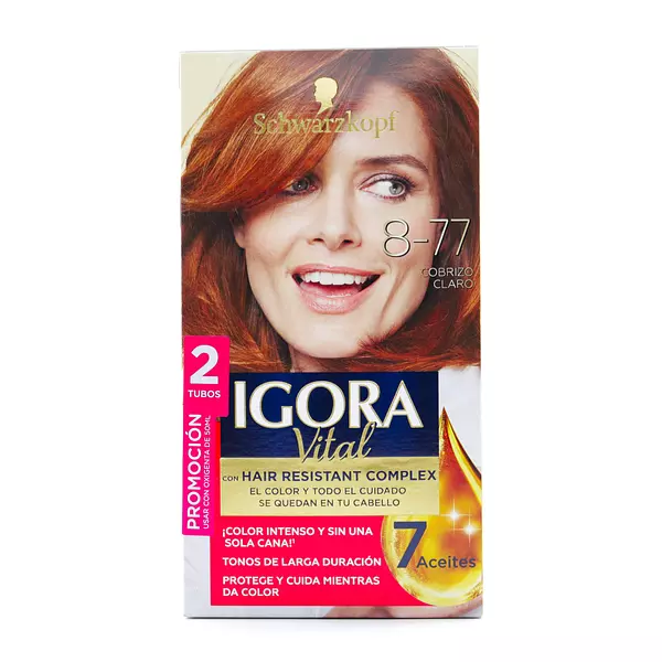 Tinte Igora Cobrizo Claro 8-77