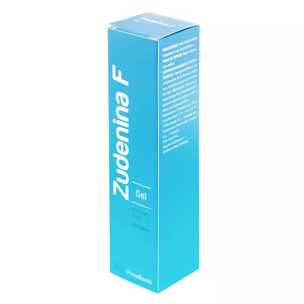 Zudenina F 0.3% Gel