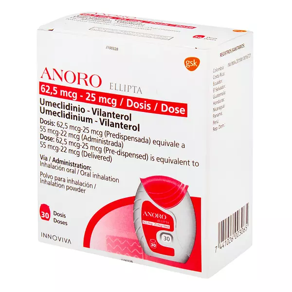 Anoro Ellipta 62.5 Mg