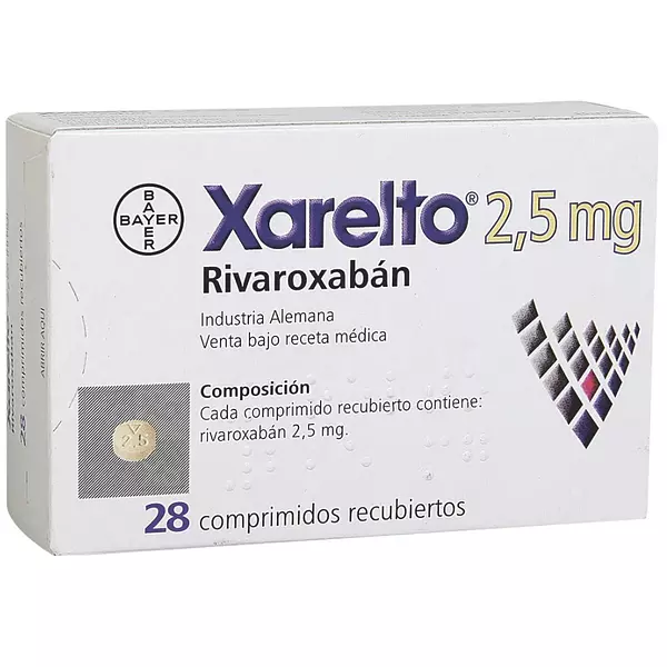 Xarelto 2.5 Mg