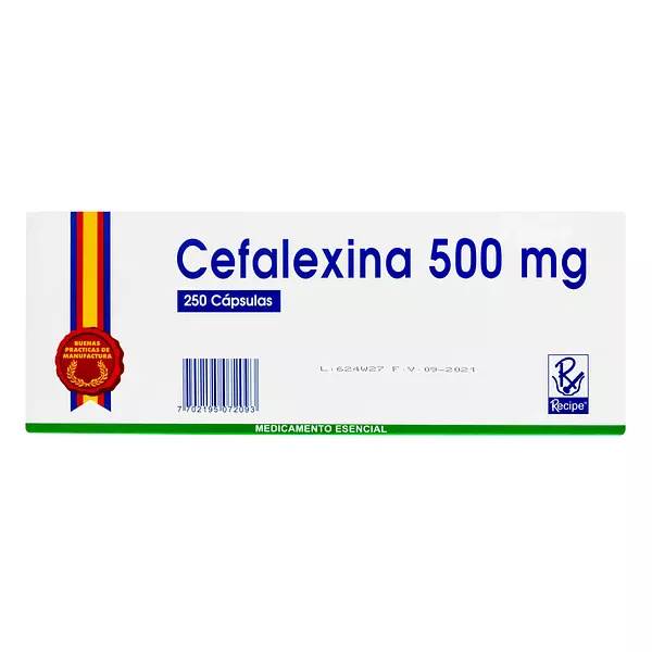 Cefalexina 500 Mg