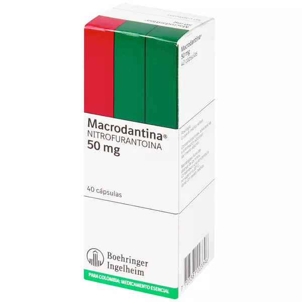 Macrodantina 50 Mg