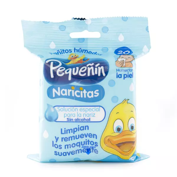 Pañitos Húmedos Pequeñín Naricitas