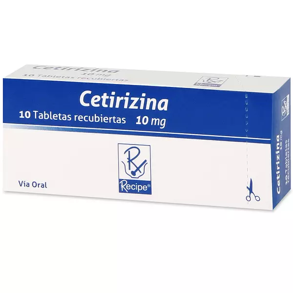 Cetirizina 10 Mg