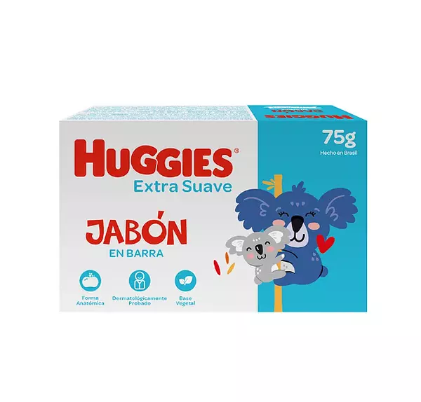 Huggies Jabón En Barra Extra Suave