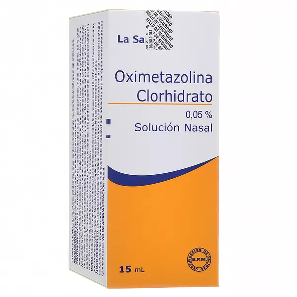 Oximetazolina Solucion Nasal 0.05%