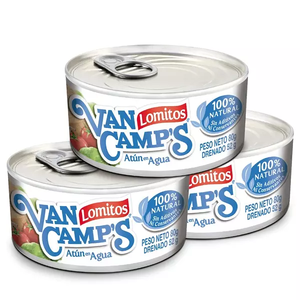 Atun Van Camps En Agua