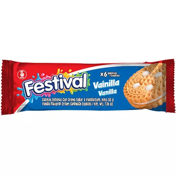 Galletas Festival Vainilla