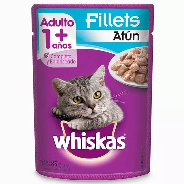 Whiskas Atun Adulto Carne