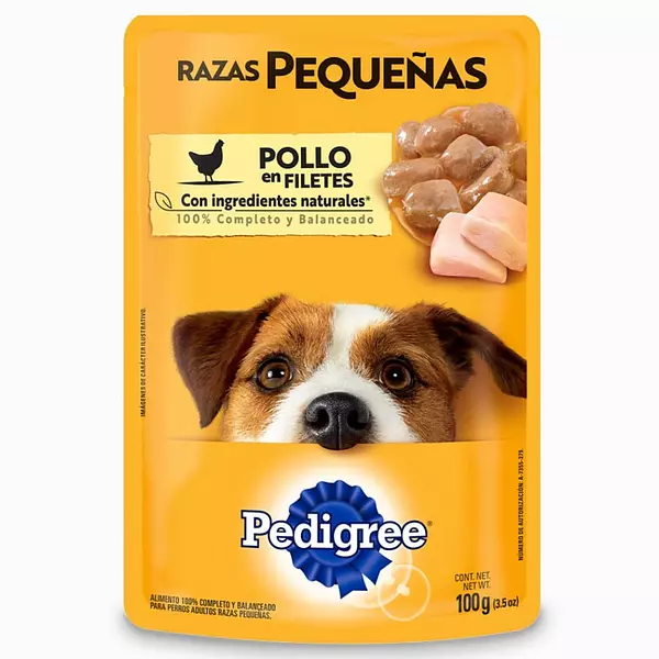 Pedigree Razas Pequeñas Pollo