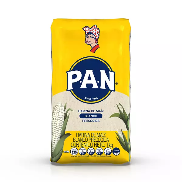 Harina Maíz Pan Blanco