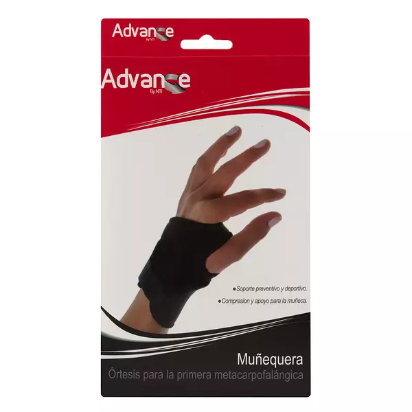 Ortopédico Muñequera Advance Nti