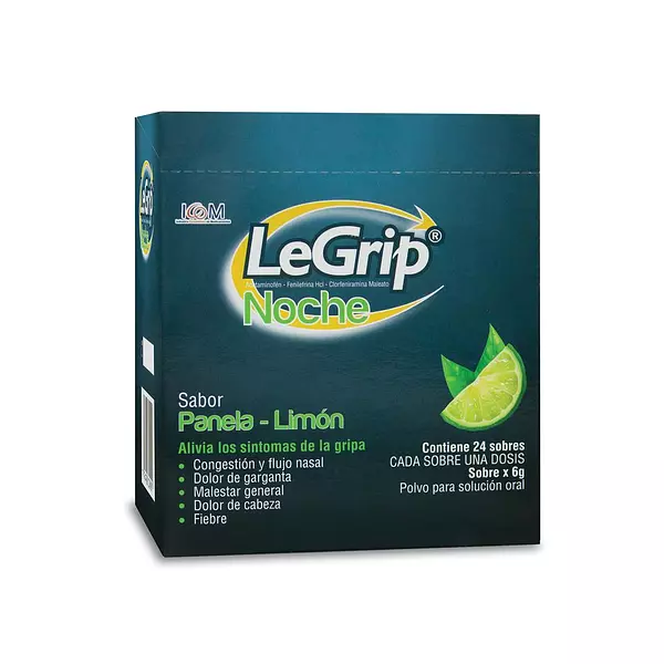 Legrip Noche Bebida Caliente