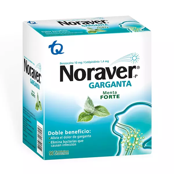 Noraver Garganta Menta