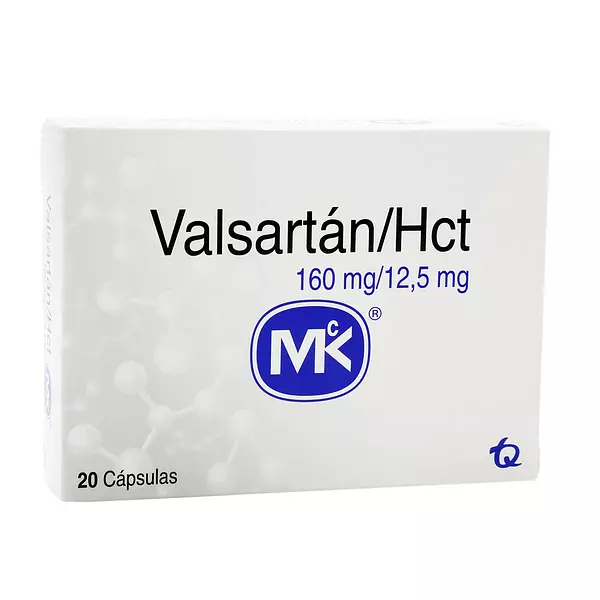 Valsartan 160 Mg/12.5 Mg