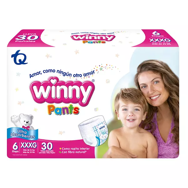 Pañales Winny Pants Etapa 6