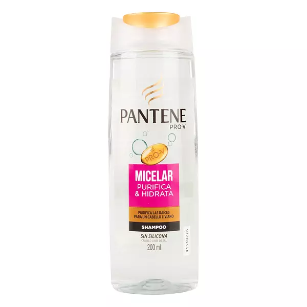 Shampoo Pantene Micelar Purifica Y Hidrata