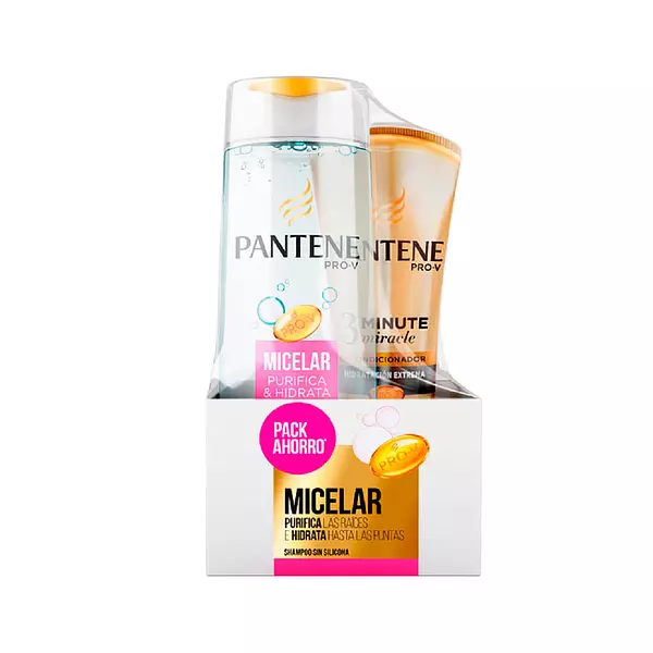 Shampoo Pantene Micelar + Acondicionador