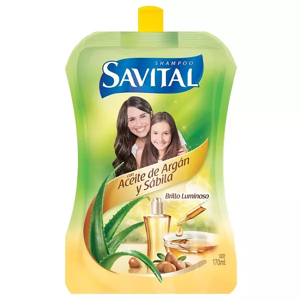 Shampoo Savital Argan Y Sabila