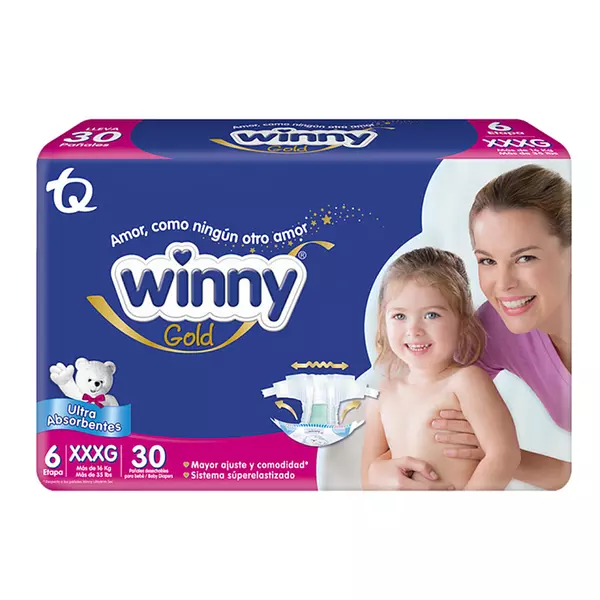 Pañales Winny Gold Etapa 6