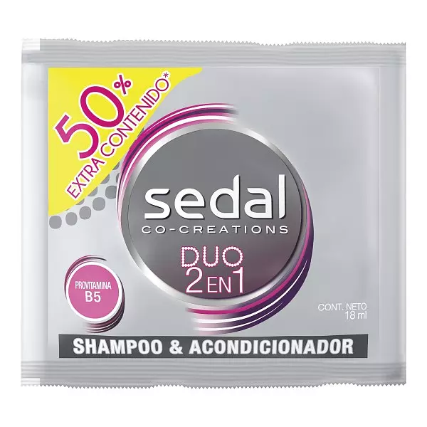 Shampoo Sedal Duo 2 De 1