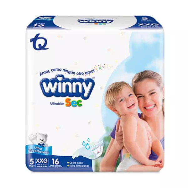 Pañales Winny Ultra Sec Etapa 5