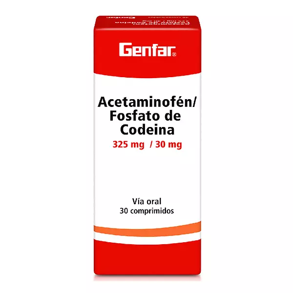 Acetaminofen/Fosfato De Codeina 325/30 Mg